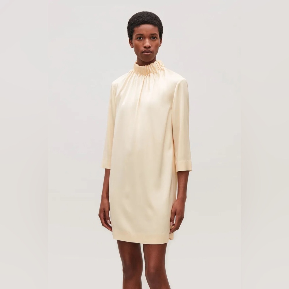 COS High Neck Shift Dress – Size 8